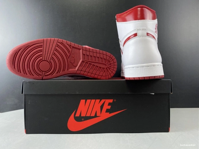 Rep LUCY Retro Jordan 1 Red Metallic Air 555088-103 (2017) 0811